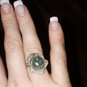 Real turquoise ring